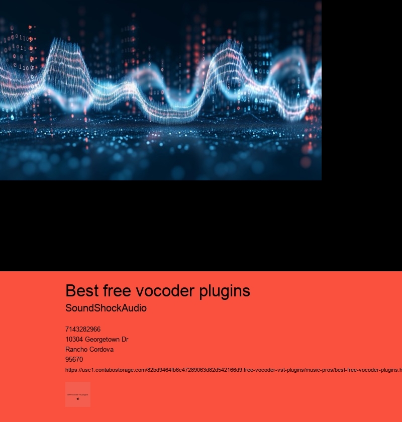 best free vocoder plugins