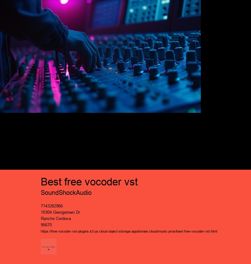 best free vocoder vst