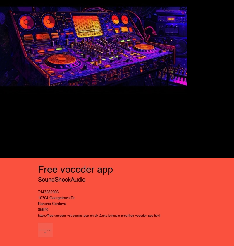 free vocoder app