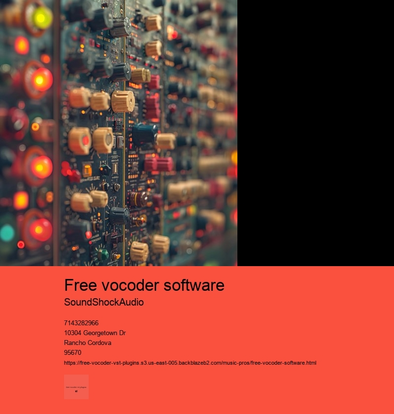 free vocoder software