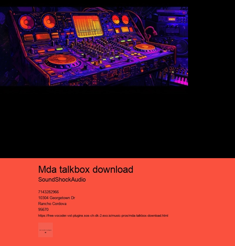 mda talkbox download