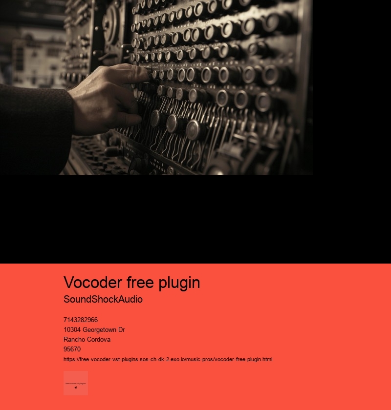 vocoder free plugin